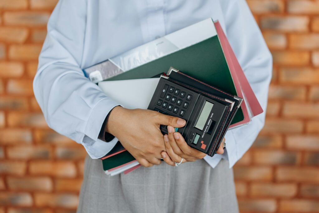 accountant at IPG Workforce Solutions holding all of the tools to get a job
