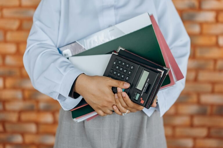 accountant at IPG Workforce Solutions holding all of the tools to get a job